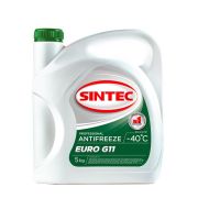 Антифриз Sintec Euro зеленый G11 -40 5кг 990554