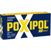Холодная сварка POXIPOL серый син 14мл ST01971 1971